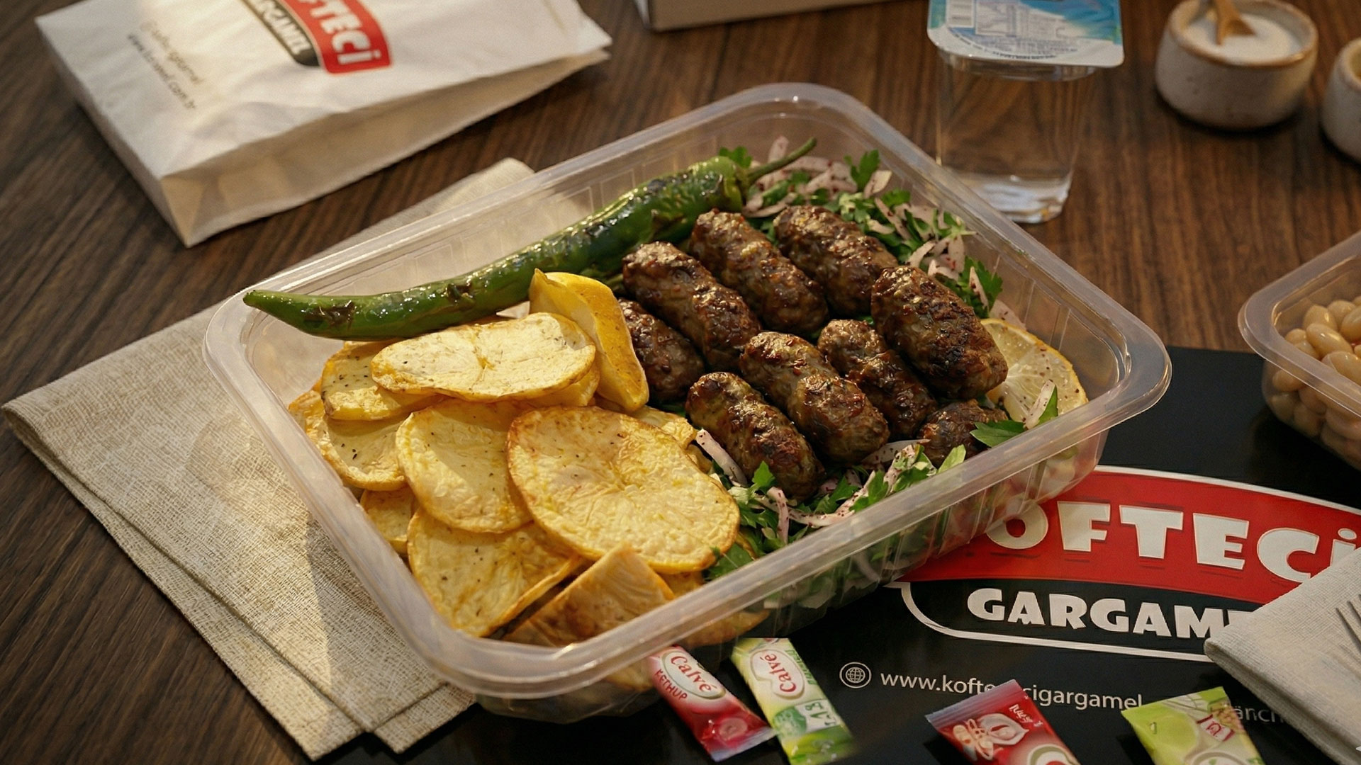 Köfteci Gargamel 1,5 Porsiyon Izgara Köfte