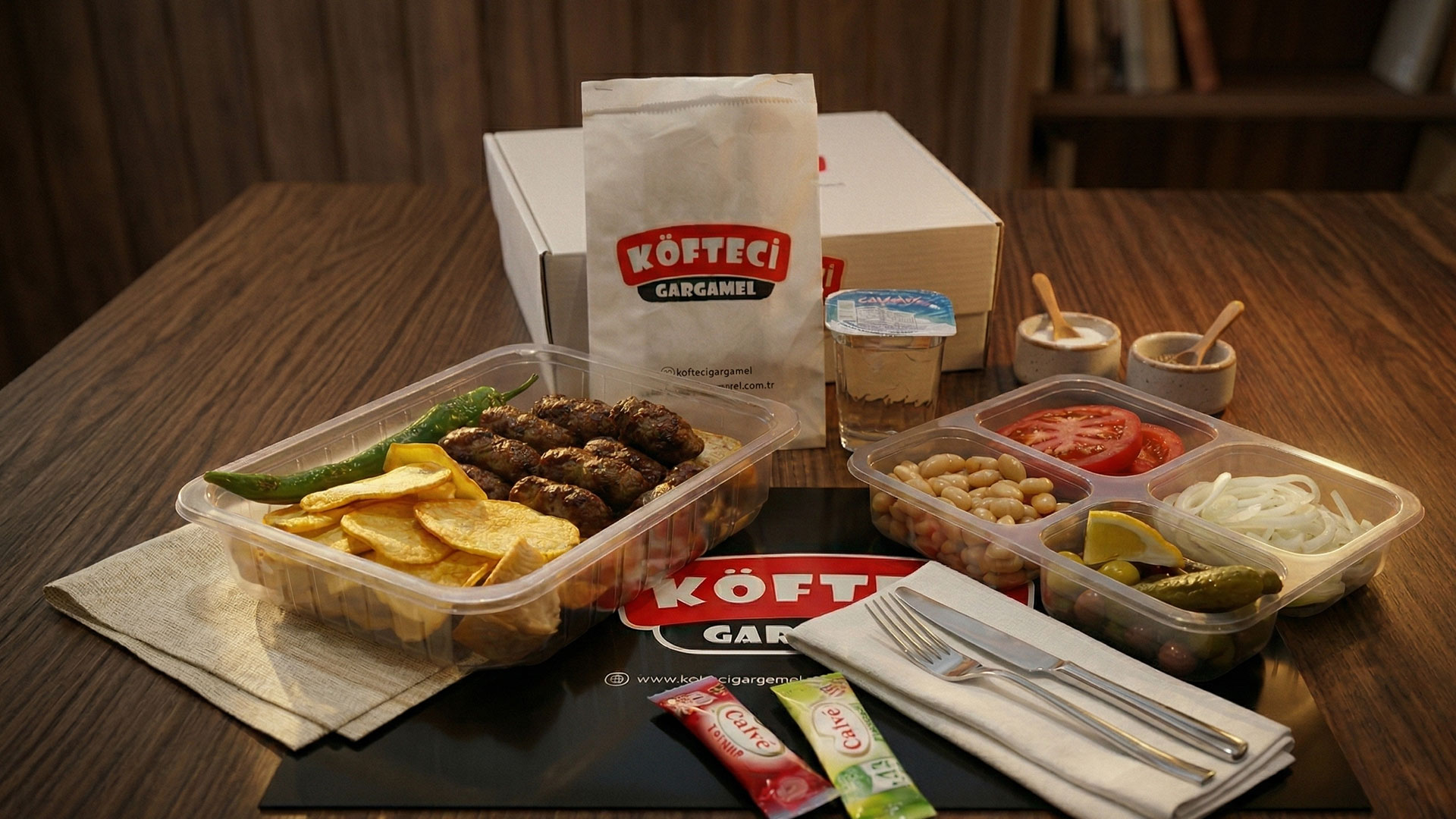 Köfteci Gargamel 1,5 Porsiyon Izgara Köfte