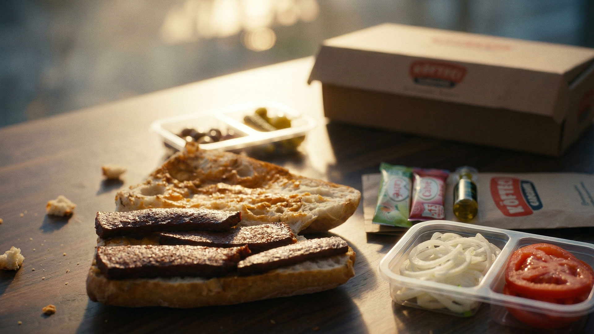 Köfteci Gargamel Ekmek Arası Sucuk