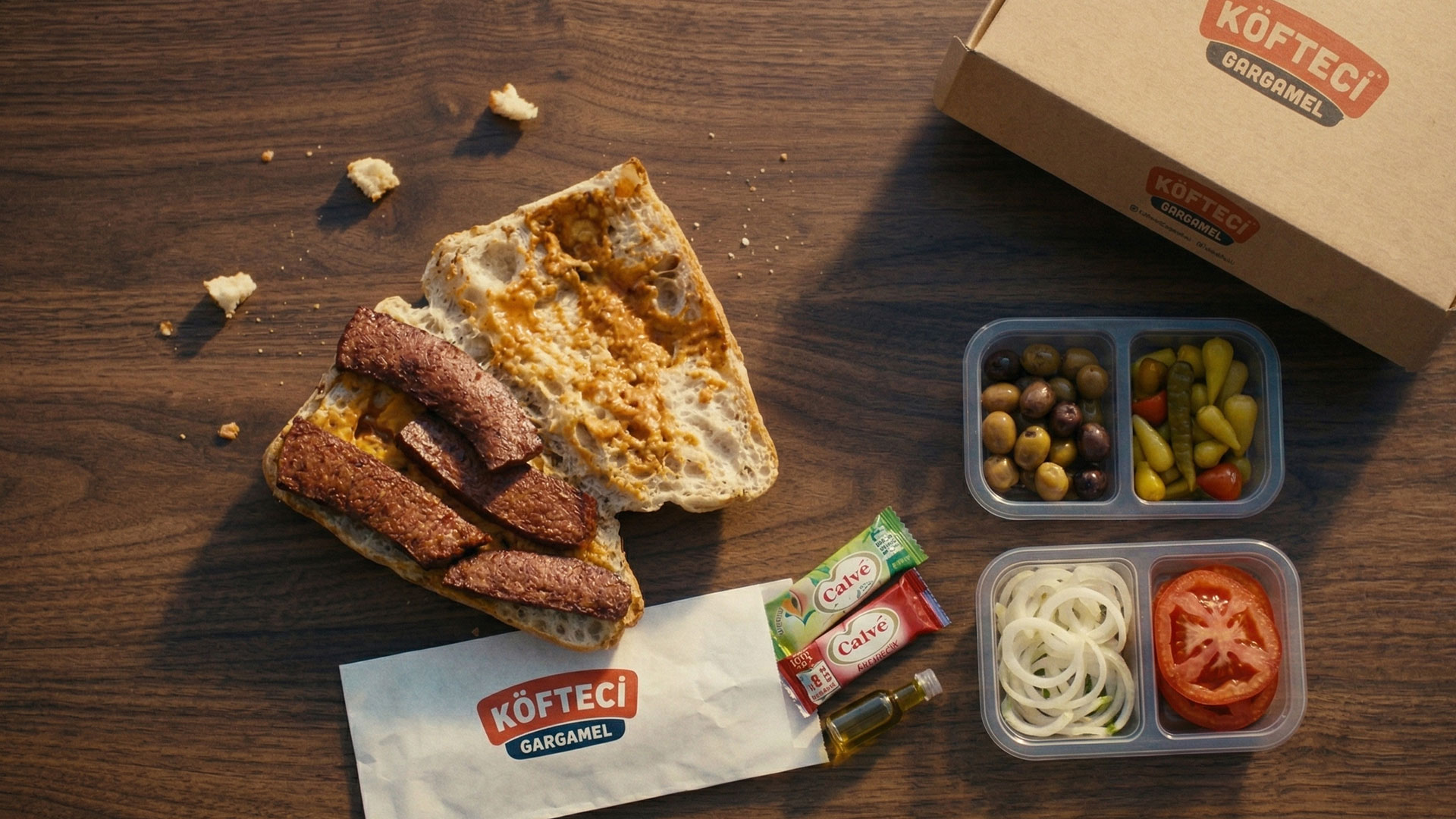 Köfteci Gargamel Ekmek Arası Sucuk