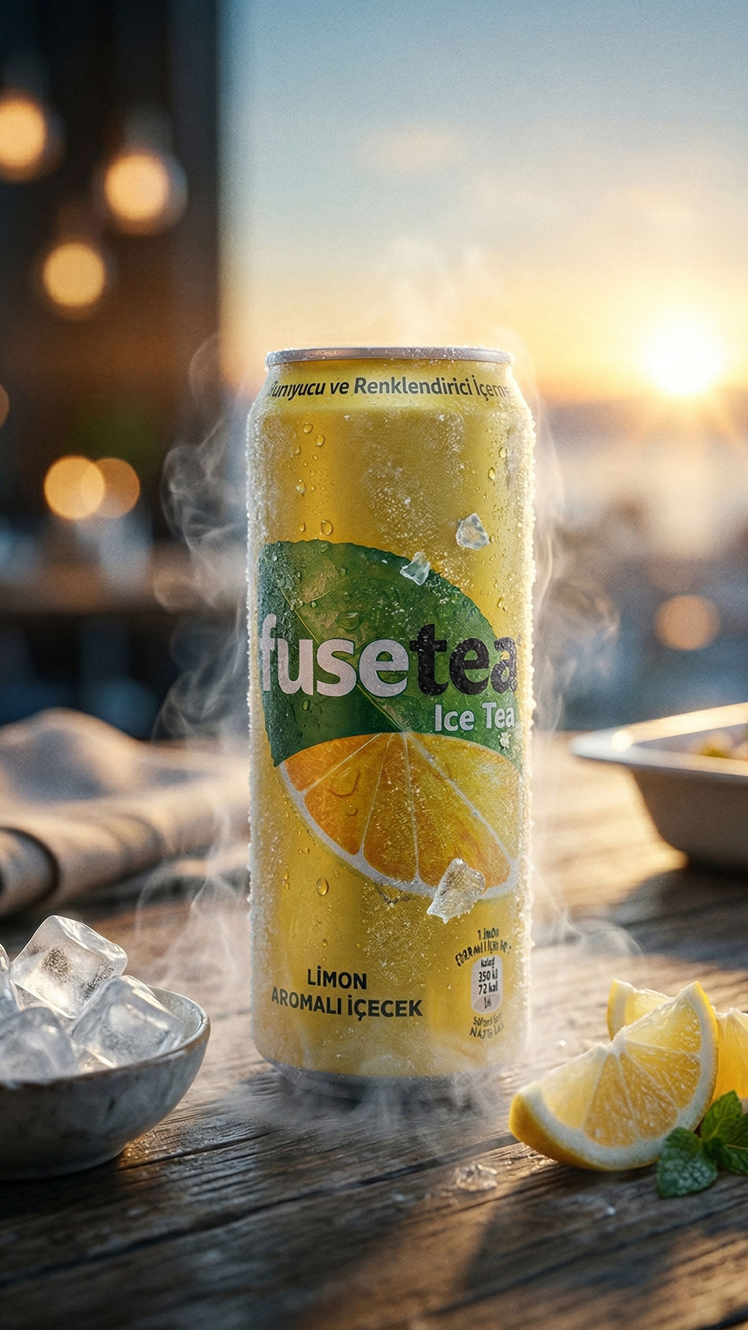 Fusetea Limon Ice Tea Kutu 330 ml